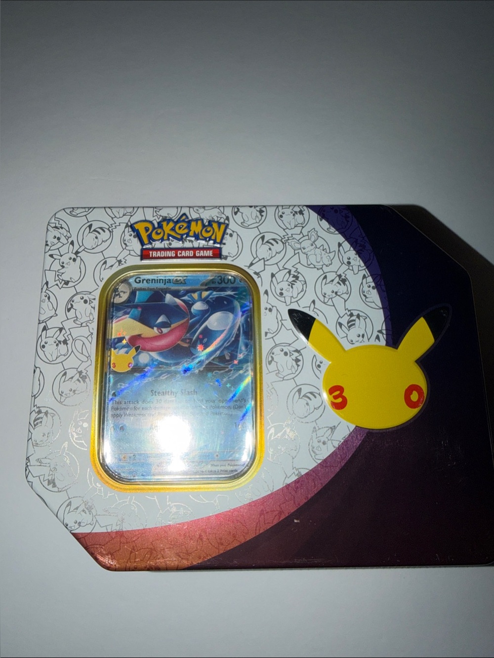 Pokémon TCG 30th celebration Tin